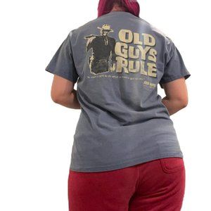 old guys rule tshirt mens medium
